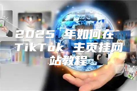2025 年如何在 TikTok 主页挂网站教程
