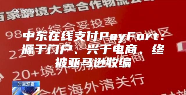 中东在线支付PayFort：源于门户、兴于电商、终被亚马逊收编