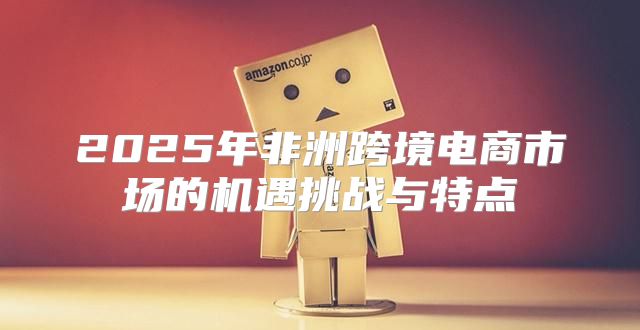 2025年非洲跨境电商市场的机遇挑战与特点