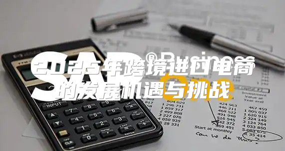2025年跨境进口电商的发展机遇与挑战