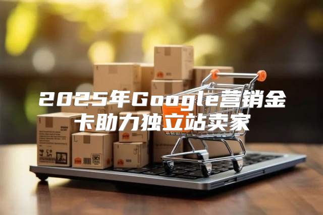 2025年Google营销金卡助力独立站卖家