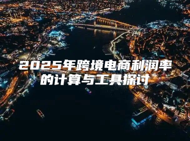 2025年跨境电商利润率的计算与工具探讨
