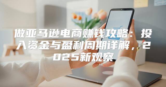 做亚马逊电商赚钱攻略：投入资金与盈利周期详解，2025新观察