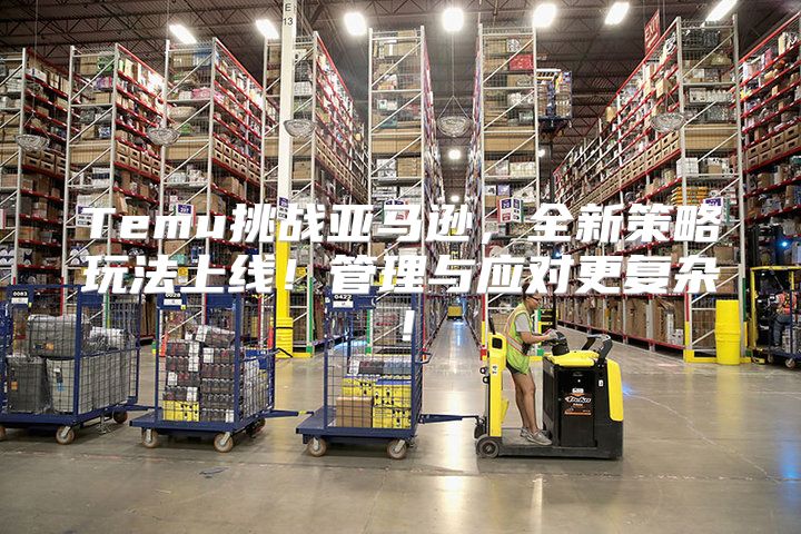 Temu挑战亚马逊，全新策略玩法上线！管理与应对更复杂！
