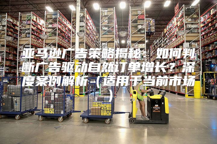亚马逊广告策略揭秘：如何判断广告驱动自然订单增长？深度案例解析适用于当前市场