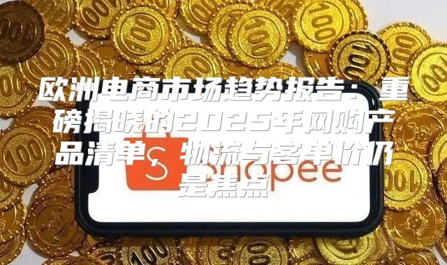 欧洲电商市场趋势报告：重磅揭晓的2025年网购产品清单，物流与客单价仍是焦点