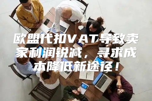 欧盟代扣VAT导致卖家利润锐减，寻求成本降低新途径！