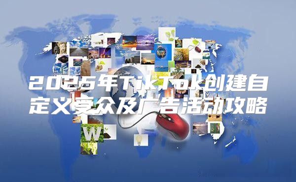 2025年TikTok创建自定义受众及广告活动攻略