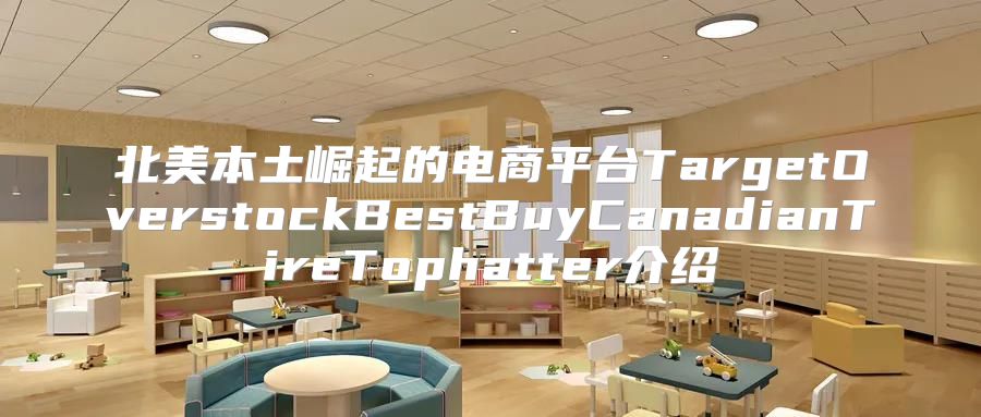 北美本土崛起的电商平台TargetOverstockBestBuyCanadianTireTophatter介绍