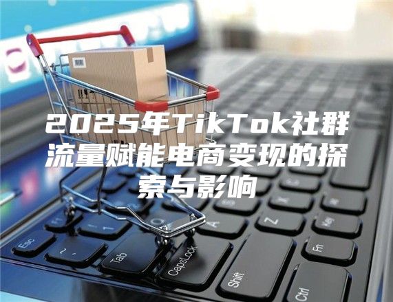 2025年TikTok社群流量赋能电商变现的探索与影响