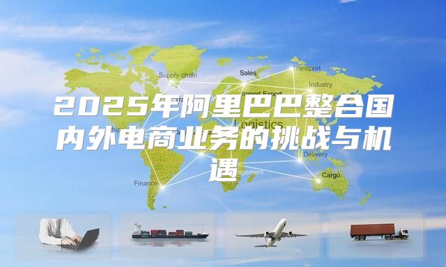 2025年阿里巴巴整合国内外电商业务的挑战与机遇