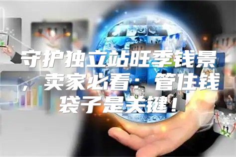 守护独立站旺季钱景，卖家必看：管住钱袋子是关键！