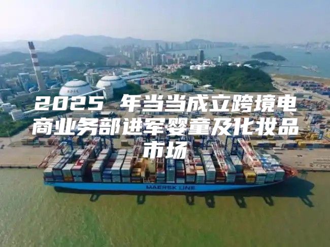 2025 年当当成立跨境电商业务部进军婴童及化妆品市场