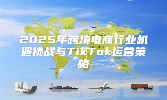 2025年跨境电商行业机遇挑战与TikTok运营策略