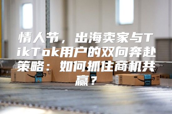 情人节，出海卖家与TikTok用户的双向奔赴策略：如何抓住商机共赢？