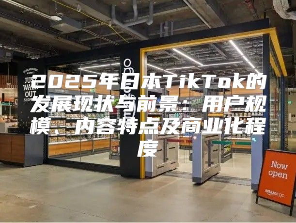 2025年日本TikTok的发展现状与前景：用户规模、内容特点及商业化程度