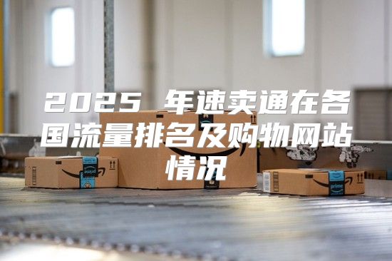 2025 年速卖通在各国流量排名及购物网站情况