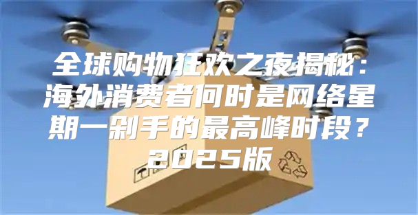 全球购物狂欢之夜揭秘：海外消费者何时是网络星期一剁手的最高峰时段？2025版