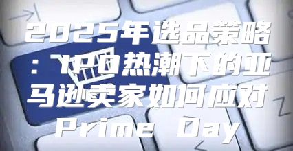 2025年选品策略：IPO热潮下的亚马逊卖家如何应对Prime Day