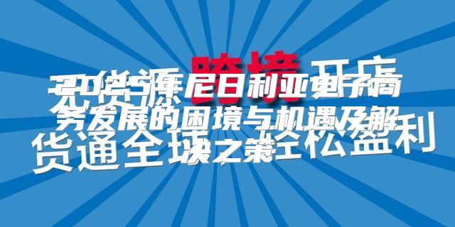 2025年尼日利亚电子商务发展的困境与机遇及解决之策