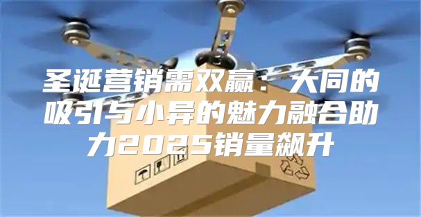 圣诞营销需双赢：大同的吸引与小异的魅力融合助力2025销量飙升