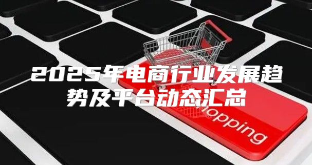 2025年电商行业发展趋势及平台动态汇总