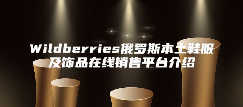 Wildberries俄罗斯本土鞋服及饰品在线销售平台介绍