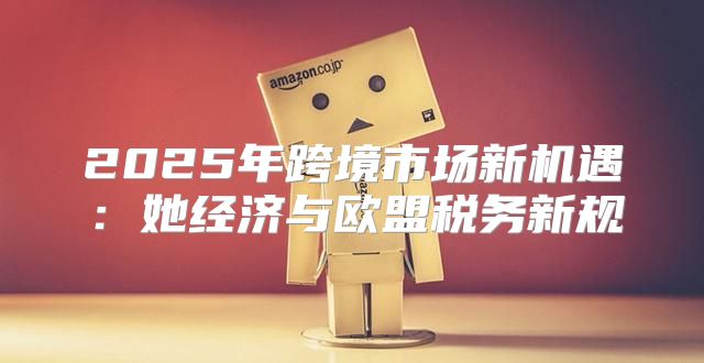 2025年跨境市场新机遇：她经济与欧盟税务新规