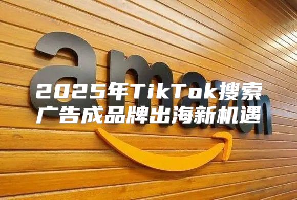 2025年TikTok搜索广告成品牌出海新机遇