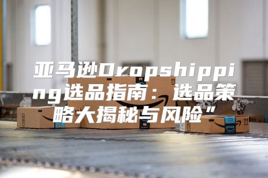 亚马逊Dropshipping选品指南：选品策略大揭秘与风险”