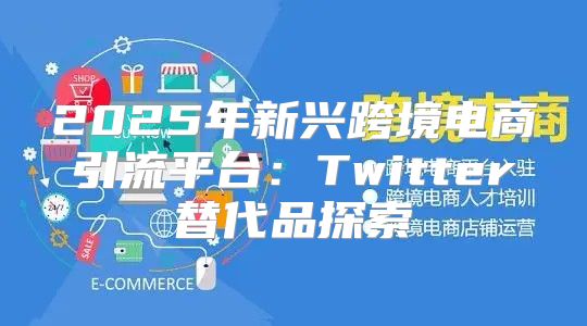 2025年新兴跨境电商引流平台：Twitter替代品探索