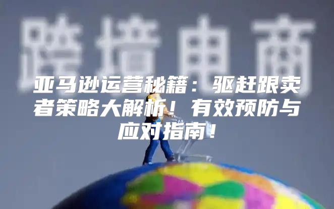 亚马逊运营秘籍：驱赶跟卖者策略大解析！有效预防与应对指南！