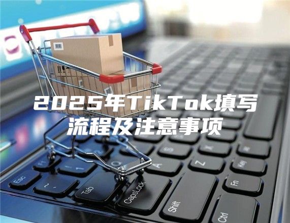 2025年TikTok填写流程及注意事项