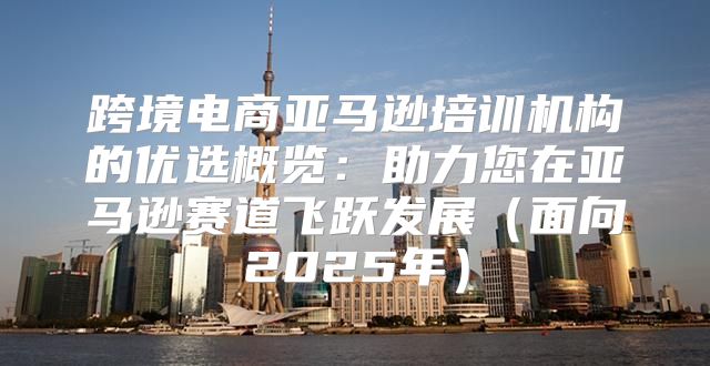 跨境电商亚马逊培训机构的优选概览：助力您在亚马逊赛道飞跃发展面向2025年