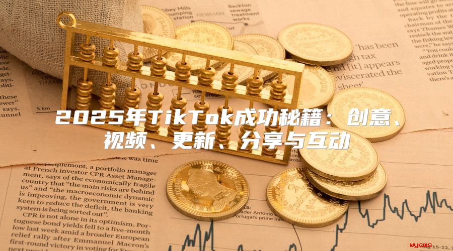 2025年TikTok成功秘籍：创意、视频、更新、分享与互动