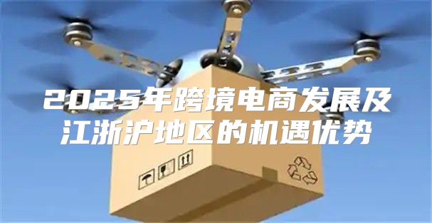 2025年跨境电商发展及江浙沪地区的机遇优势