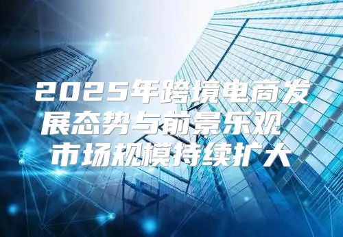 2025年跨境电商发展态势与前景乐观 市场规模持续扩大