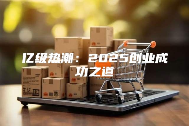 亿级热潮：2025创业成功之道