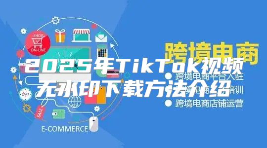 2025年TikTok视频无水印下载方法介绍