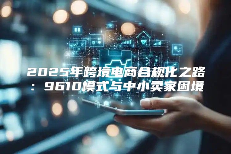 2025年跨境电商合规化之路：9610模式与中小卖家困境