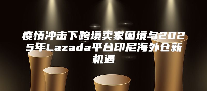 疫情冲击下跨境卖家困境与2025年Lazada平台印尼海外仓新机遇