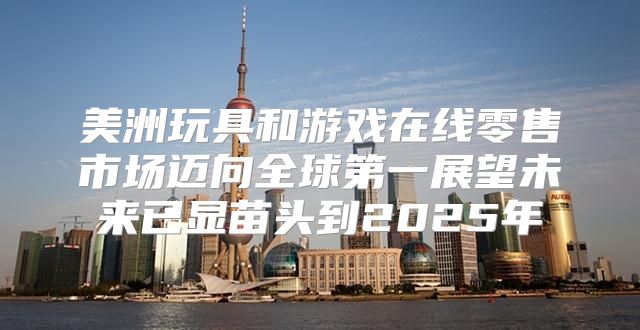美洲玩具和游戏在线零售市场迈向全球第一展望未来已显苗头到2025年