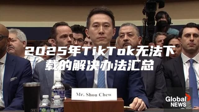 2025年TikTok无法下载的解决办法汇总