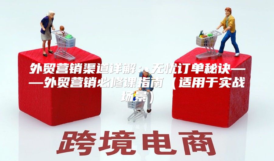 外贸营销渠道详解：无忧订单秘诀——外贸营销必修课指南适用于实战场景
