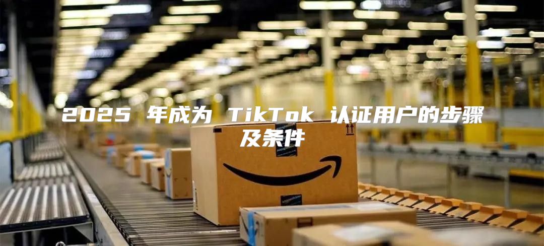 2025 年成为 TikTok 认证用户的步骤及条件