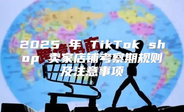 2025 年 TikTok shop 卖家店铺考察期规则及注意事项