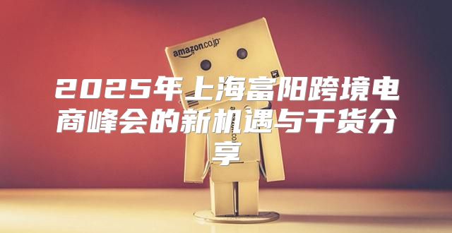 2025年上海富阳跨境电商峰会的新机遇与干货分享
