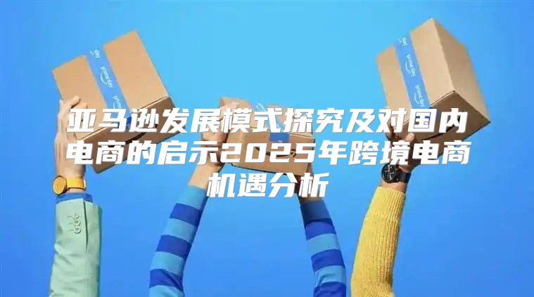亚马逊发展模式探究及对国内电商的启示2025年跨境电商机遇分析