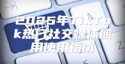 2025年TikTok热门社交媒体应用使用指南