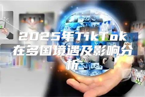 2025年TikTok在多国境遇及影响分析